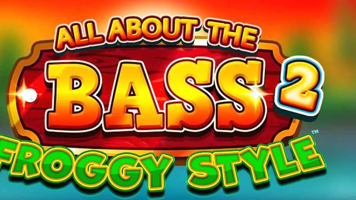 Tampilan antarmuka slot All About the Bass 2: Froggy Style pada layar ponsel pintar